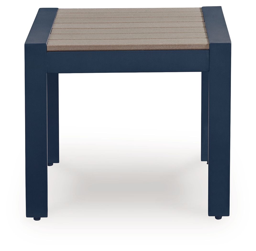 East Beach - Blue - Rectangular Cocktail Table - R&R Furniture Gallery (Fountain Valley, CA)