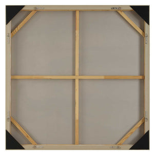 Outburst - Hand Painted Modern Art - Black / Blue / Brown / Gray / Green / Orange / Red / White / Woodtone