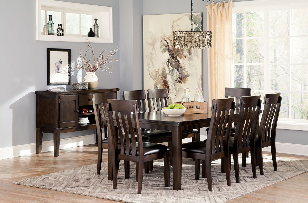 Haddigan - Dining Table With Side Chairs - R&R Furniture Gallery (Fountain Valley, CA)