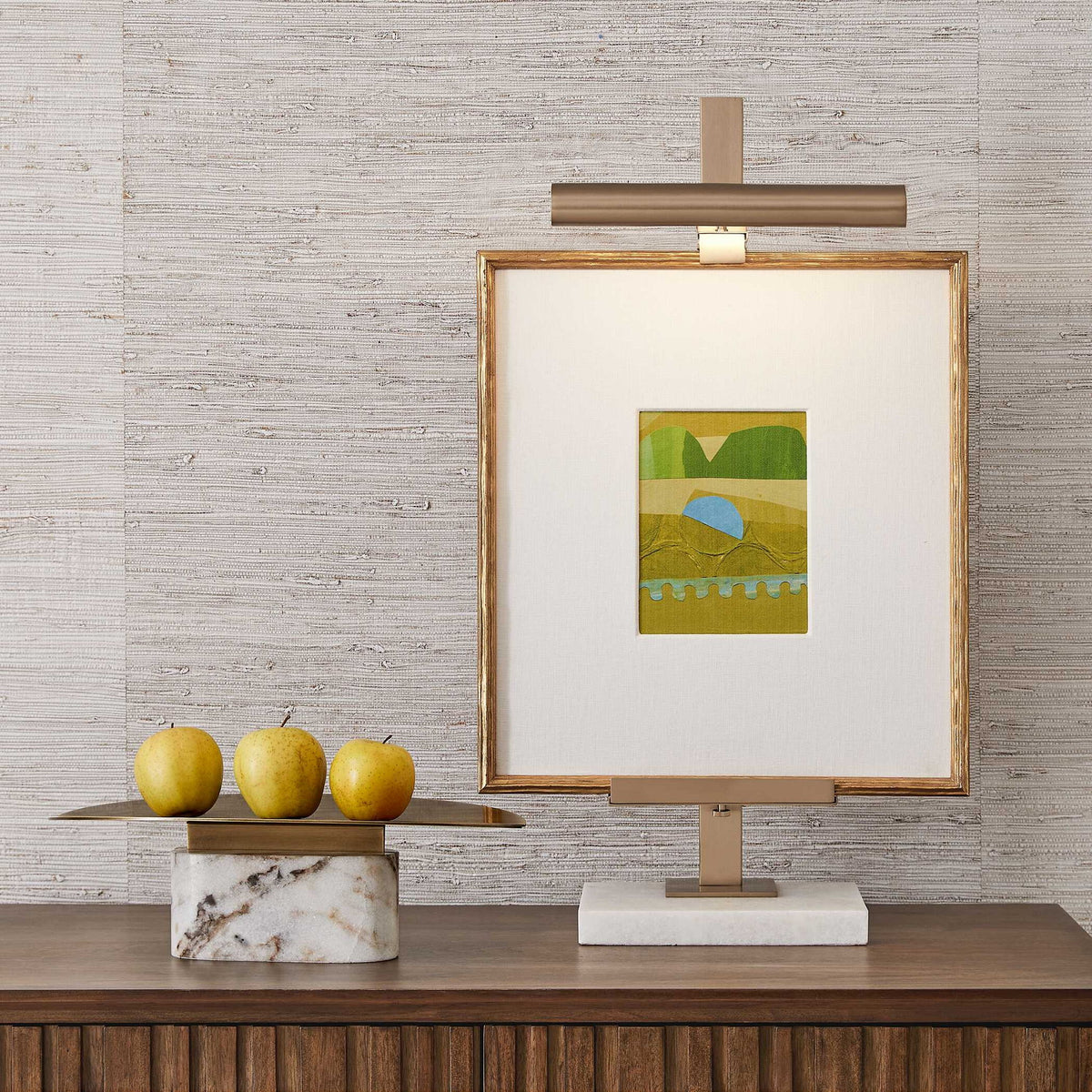 Petite Bijoux - Framed Canvases (Set of 2) - Lime