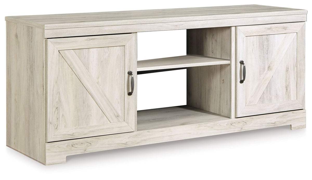Bellaby - TV Stand W/Fireplace Option - R&R Furniture Gallery (Fountain Valley, CA)