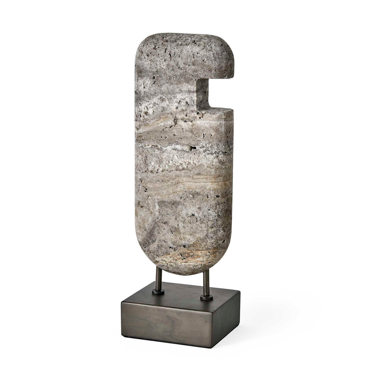 Ancient Lore - Tall Sculpture - Bronze / Gray