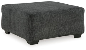 Biddeford - Oversized Accent Ottoman - Shadow - R&R Furniture Gallery (Fountain Valley, CA)