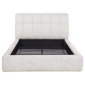Branson - Platform Bed With Tufted Headboard
