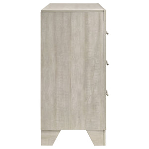 Strout - 6 Drawer Dresser - Cream