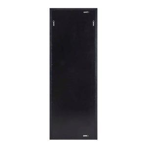 Stenton - Tall Wooden Mirror - Black