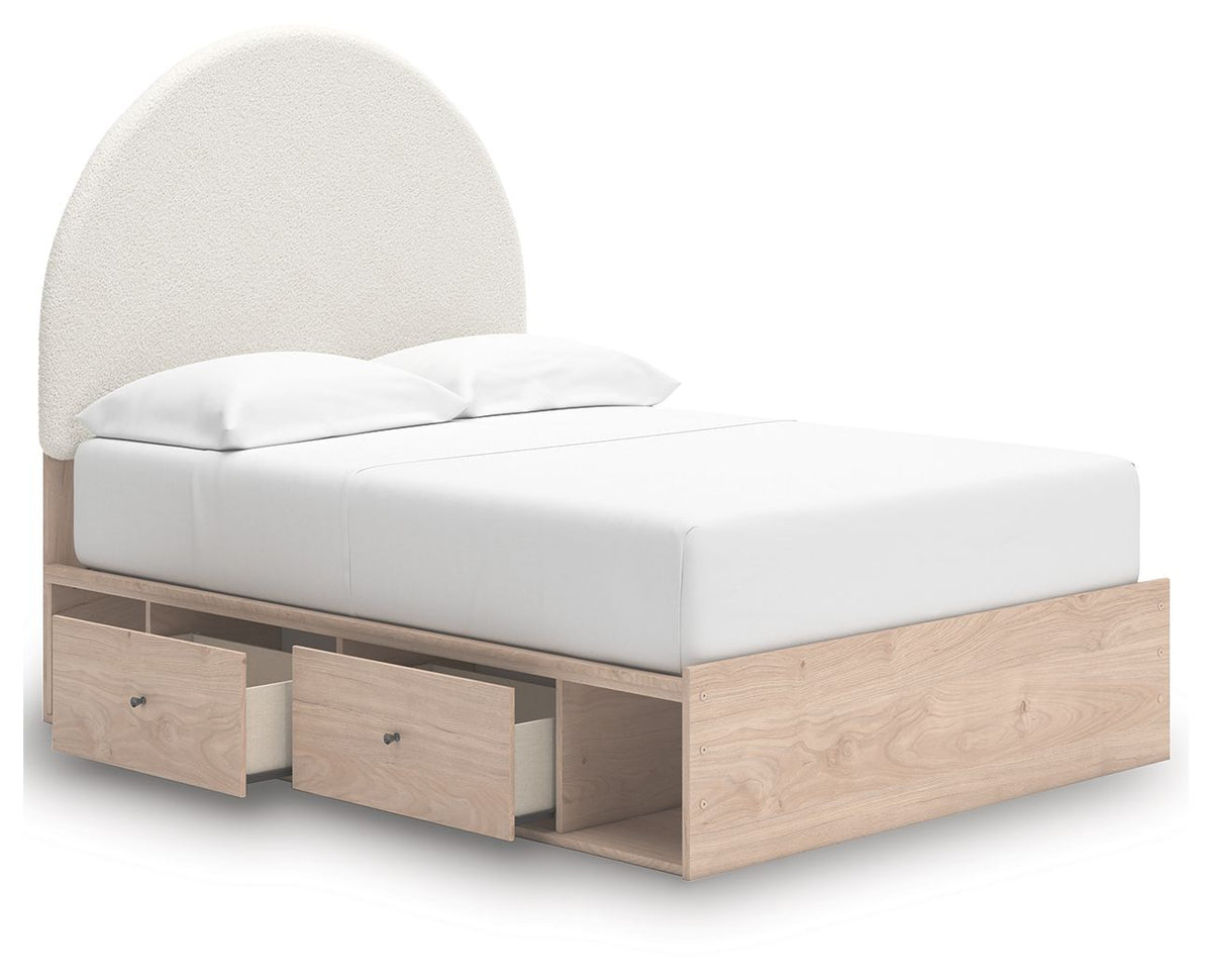 Arloster - Upholstered Panel Bed - R&R Furniture Gallery (Fountain Valley, CA)