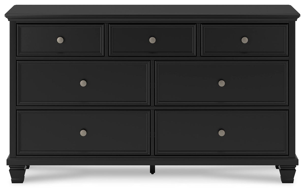 Lanolee - Dresser - Black - R&R Furniture Gallery (Fountain Valley, CA)