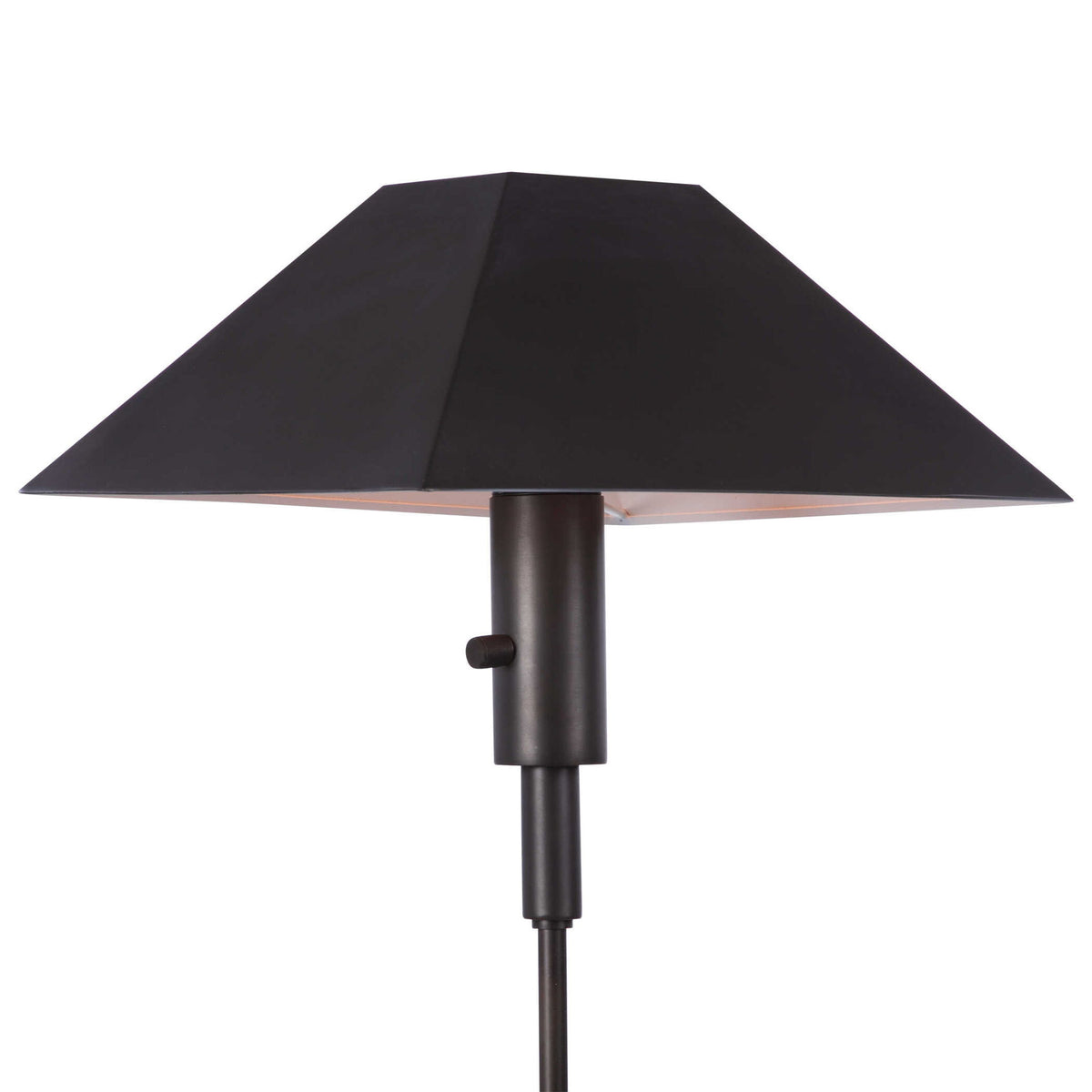 Telescope - Buffet Lamp - Gray Travertine/Bronze