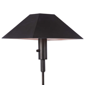 Telescope - Buffet Lamp - Gray Travertine/Bronze