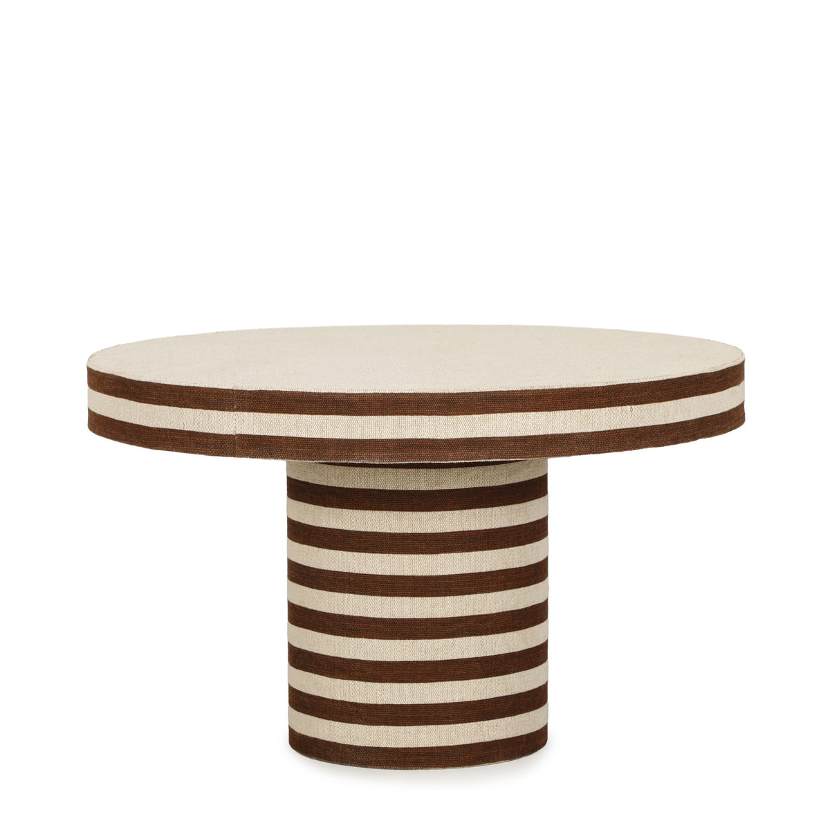 Lyra - Striped Cotton Jute Contract-Grade Table - R&R Furniture Gallery (Fountain Valley, CA)
