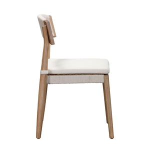 Gata - Outdoor Dining Chair (Set of 2) - Cream - R&R Furniture Gallery (Fountain Valley, CA)