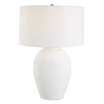 Reyna - Chalk Table Lamp - White