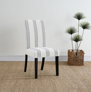 Herran Upholstered Dining Side Chair Beige (Set of 2)