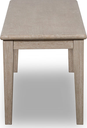 Camden Oak Wood Bench in Chai