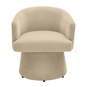 Kristen - Upcycled Chenille Rolling Desk Chair - R&R Furniture Gallery (Fountain Valley, CA)