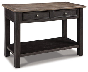 Tyler Creek - Sofa Table - Grayish Brown / Black - R&R Furniture Gallery (Fountain Valley, CA)