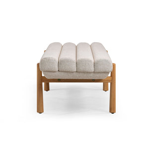 Julianna - Textured Fabric Bench