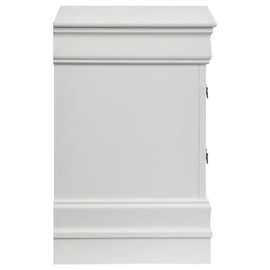 2 Drawer Nightstand - White
