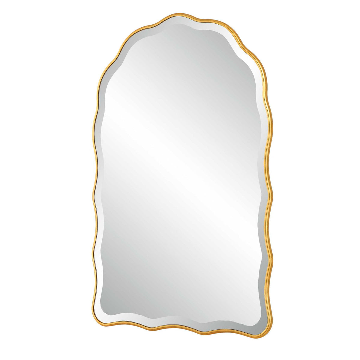 Arch Top Mirror - Gold
