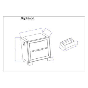 Cllisie - 5 Piece Bedroom Set With Padded Headboard