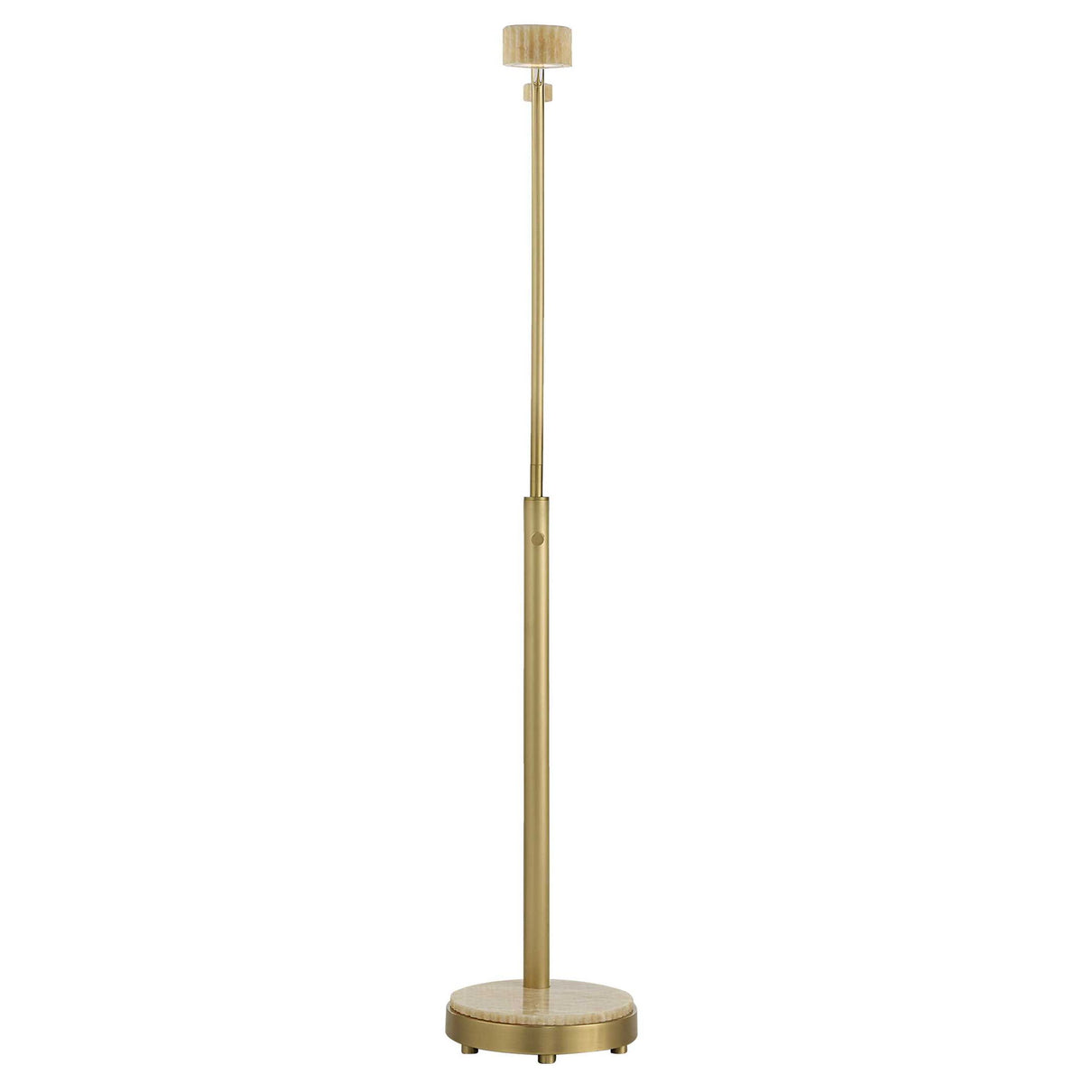Floral Dollop - Floor Lamp - Gold