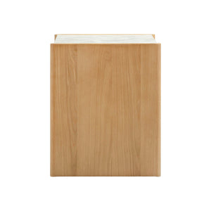 Paige - 2-Drawer Nightstand - Natural Oak - R&R Furniture Gallery (Fountain Valley, CA)
