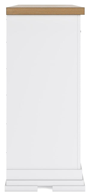 Ashbryn - Dresser - White / Natural - R&R Furniture Gallery (Fountain Valley, CA)