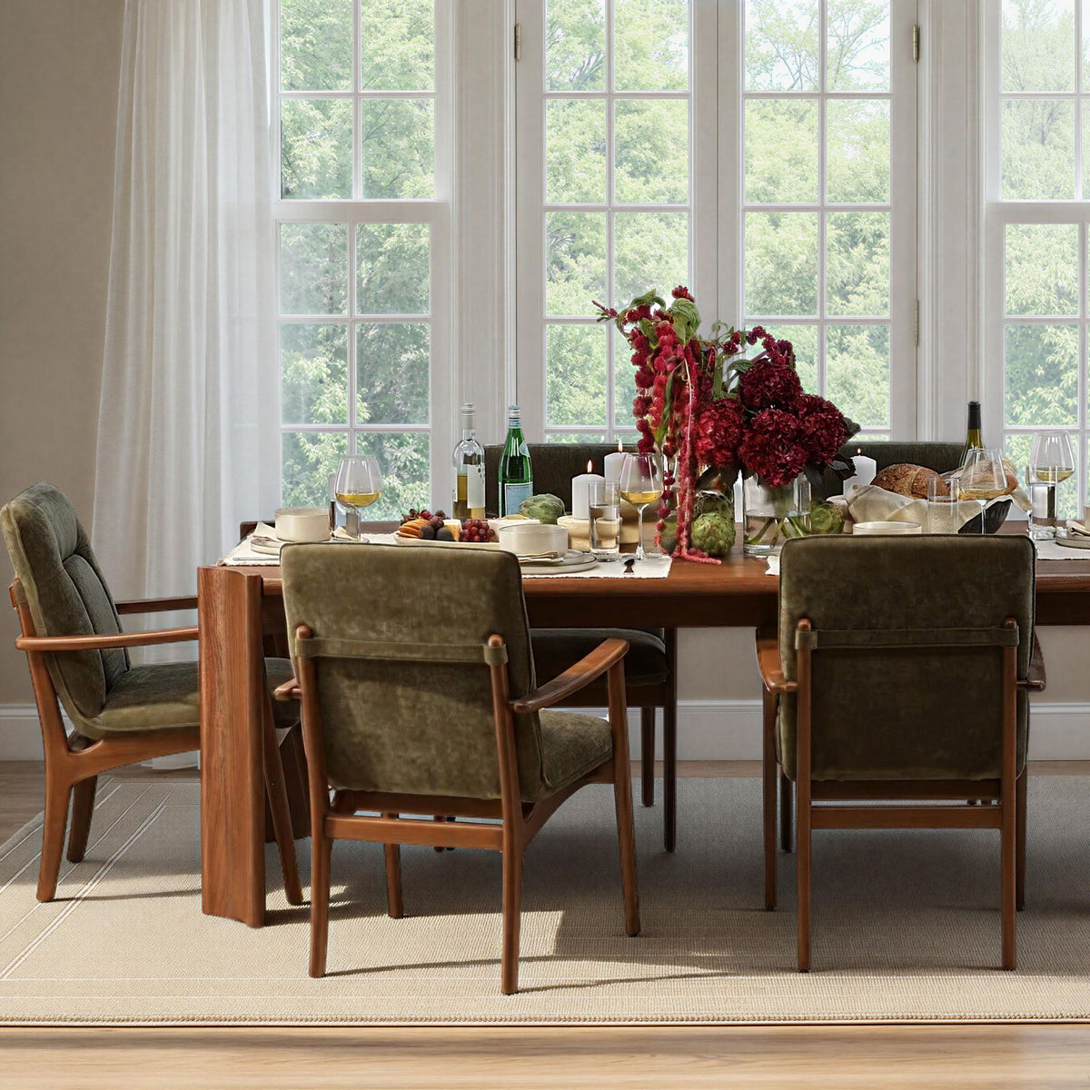 Cadwell - Dining Table - Brown