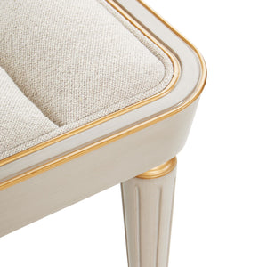 St. Charles - Bench - Dove Gray - R&R Furniture Gallery (Fountain Valley, CA)