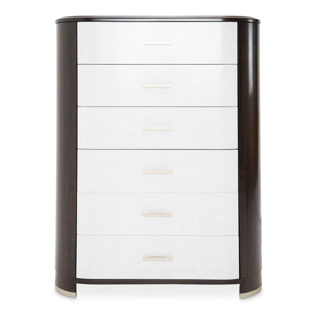 Paris Chic - 6-Drawer Chest - Espresso Brown - R&R Furniture Gallery (Fountain Valley, CA)