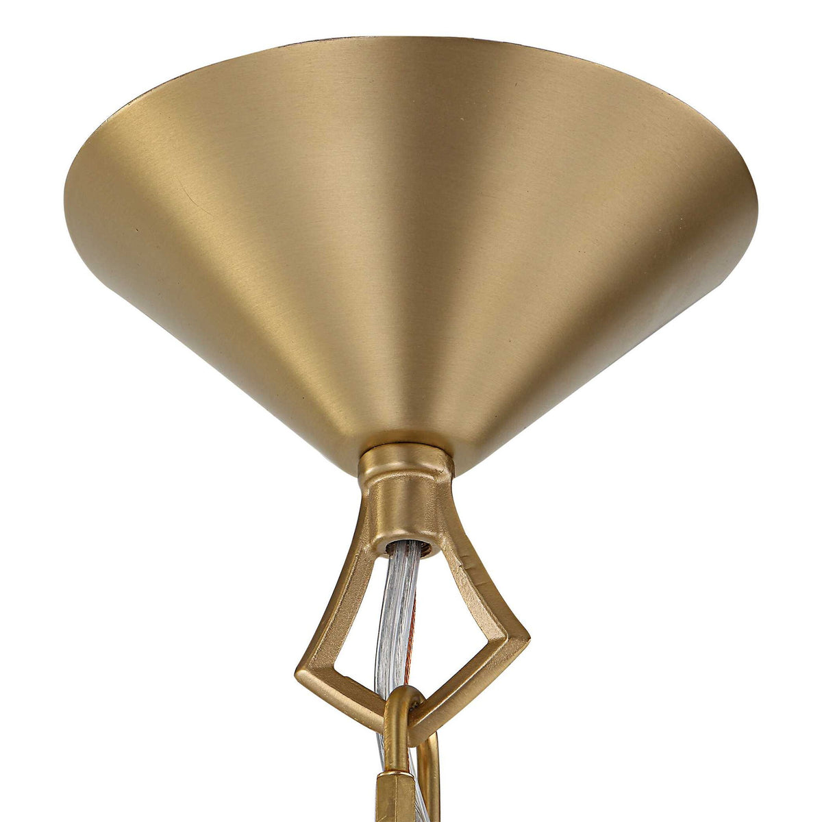 Gathering - 8 Light Chandelier - Brass