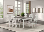 Pendola - Dining Table, Rustic White