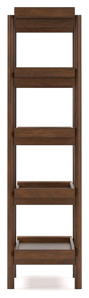 Lyncott - Bookcase - Brown - R&R Furniture Gallery (Fountain Valley, CA)