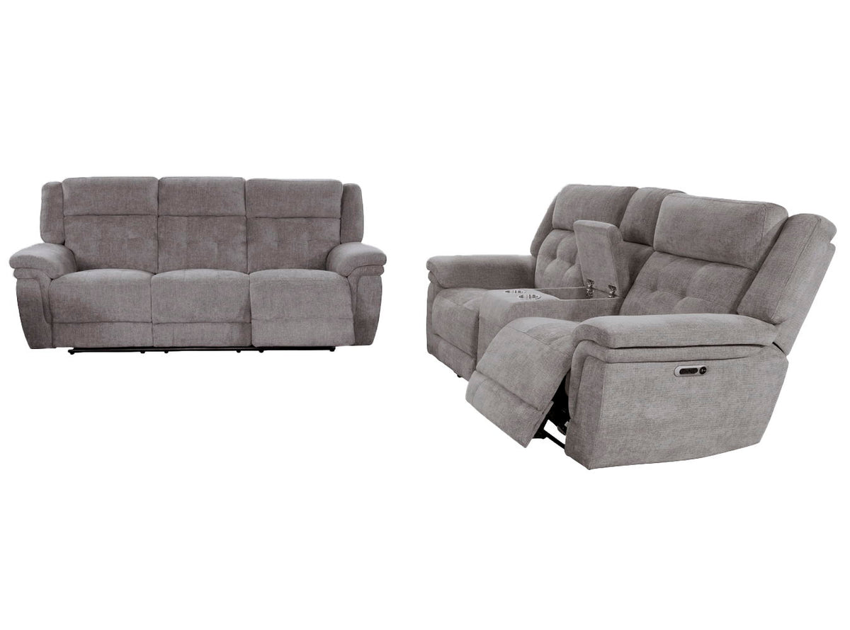 Richland - Power Reclining Sofa Set - R&R Furniture Gallery (Fountain Valley, CA)