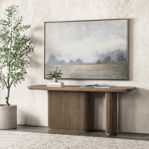Vander - Solid Wood Rectangle Console Table