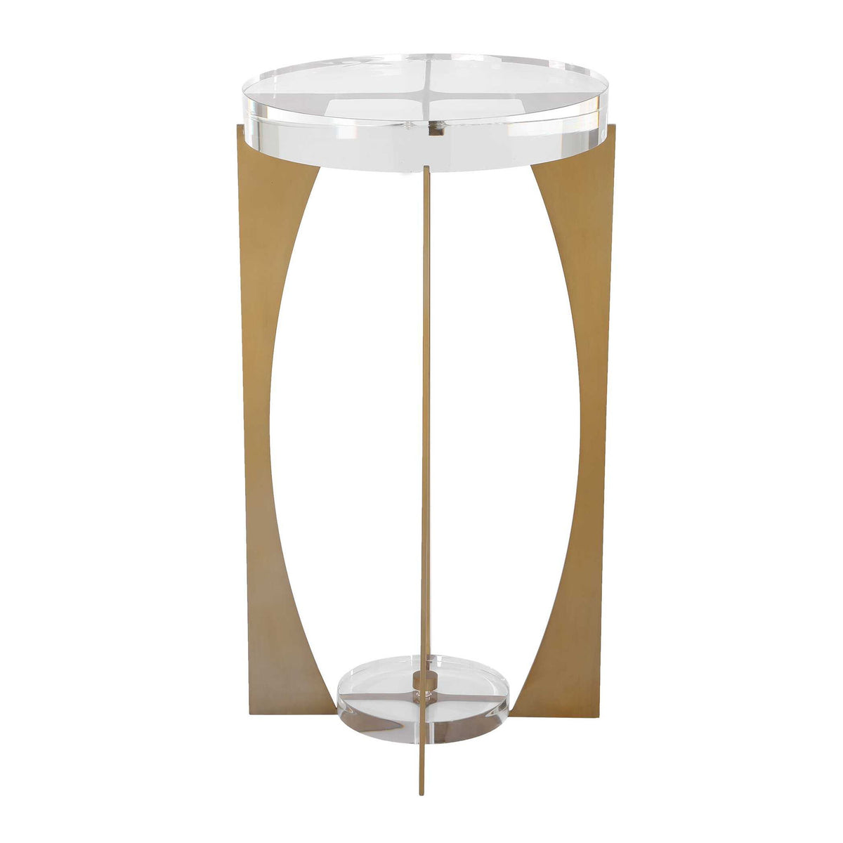 Kolkata - Accent Table - Brass