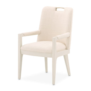 Portrait - Dining Arm Chair (Set of 2) - Alabaster White