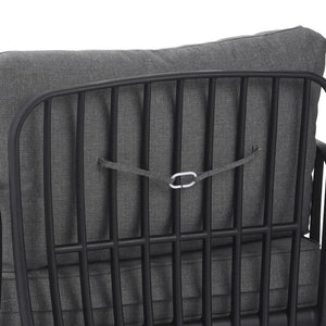 Outdoor Patio Club Chair, Waterproof Thick Cushion Deep Seating
