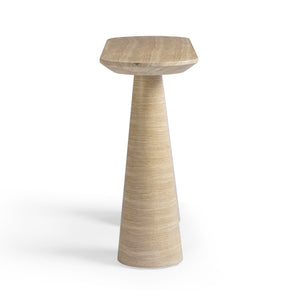 Sandra - Indoor / Outdoor Console Table - Travertine - R&R Furniture Gallery (Fountain Valley, CA)