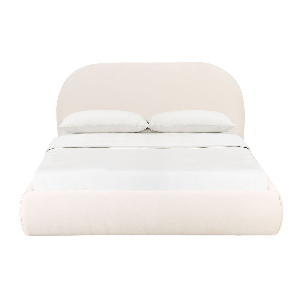 Bara - Textured Velvet Bed - R&R Furniture Gallery (Fountain Valley, CA)