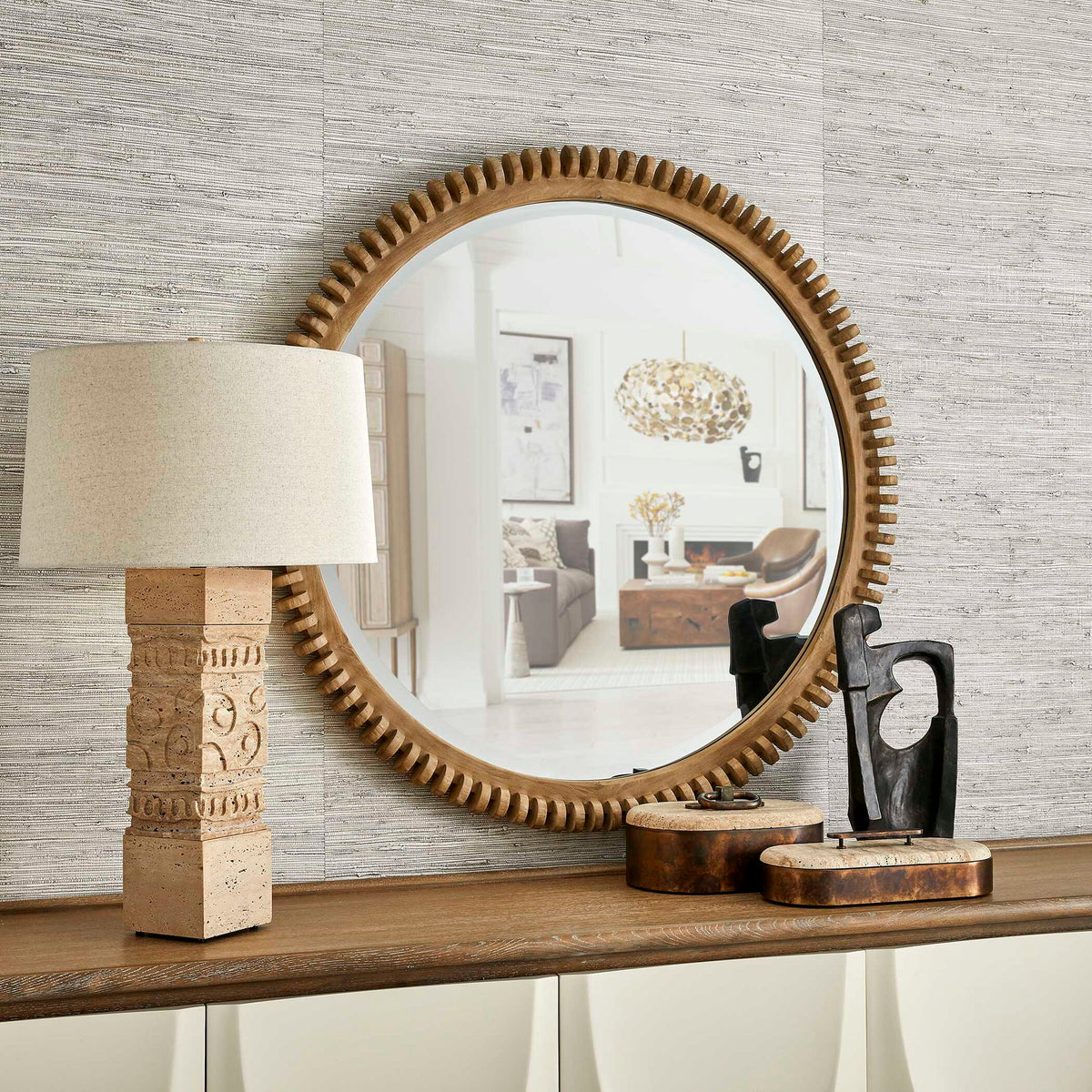 Spool - Mirror - Woodtone