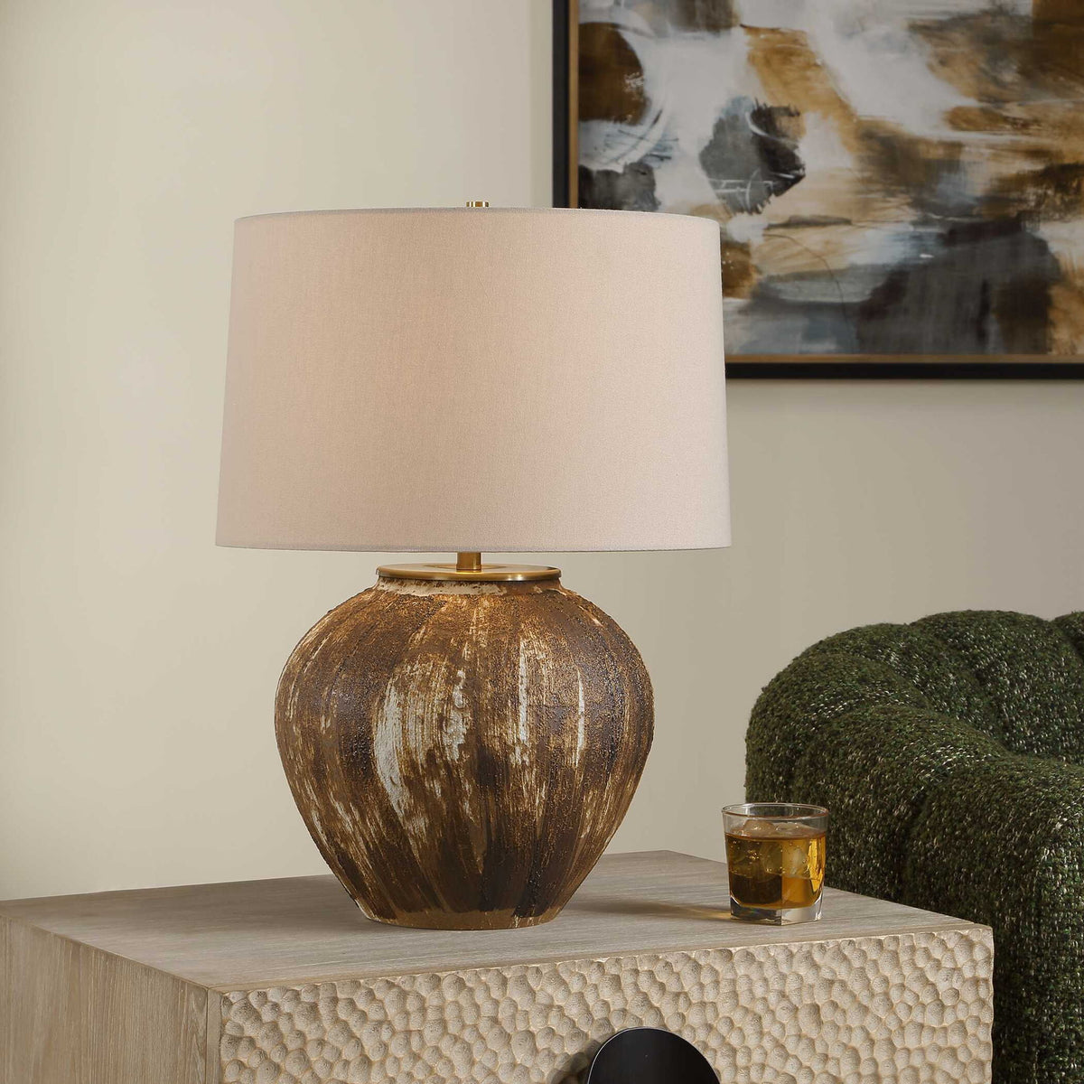 Mckinley - Table Lamp - Textured Brown