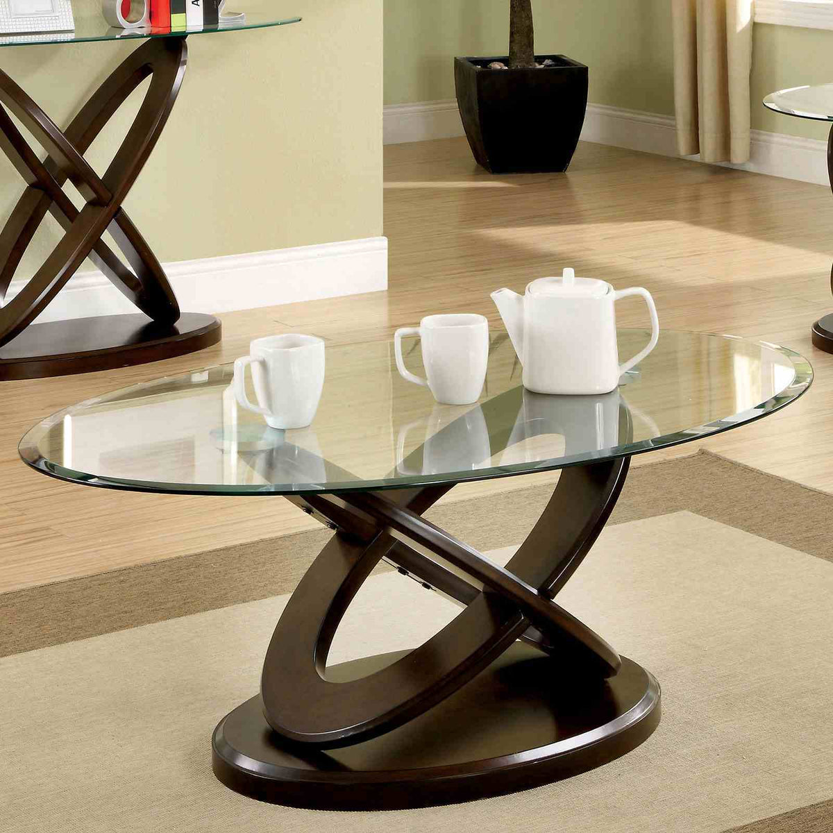 Atwood Ii - Coffee Table, Dark Walnut