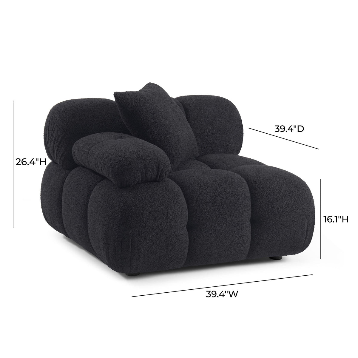 Calliope - Modular Corner Chair - R&R Furniture Gallery (Fountain Valley, CA)