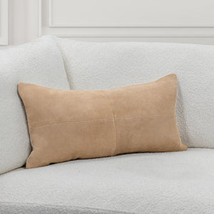 Clemson SLD suede accent pillow by Classic Home featuring plush suede fabric and stylish design for home decor.
