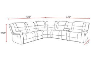 Bolton - Modular Reclining Sectional