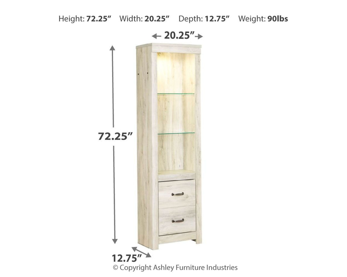 Bellaby - Pier - 2 Drawers - Whitewash - R&R Furniture Gallery (Fountain Valley, CA)