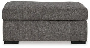 Gardiner - Ottoman - Pewter - R&R Furniture Gallery (Fountain Valley, CA)