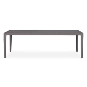 Polanco - Outdoor Aluminum Dining Table - Black